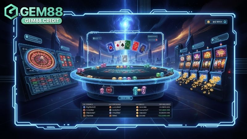 Giới thiệu tổng quan về thương hiệu casino Gem88