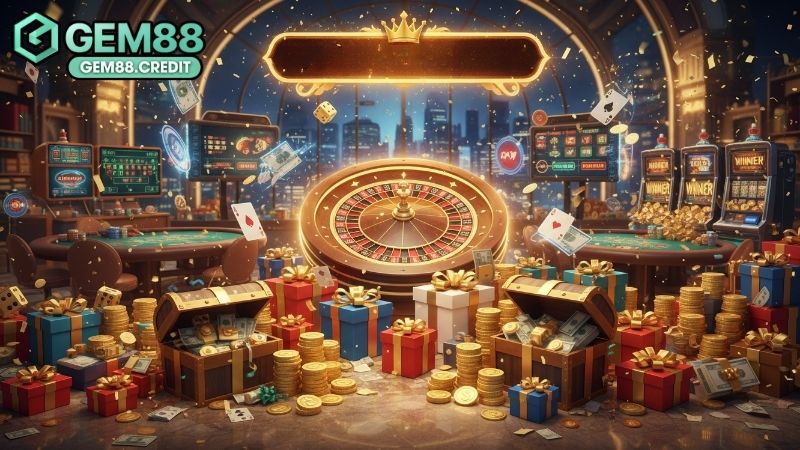 Sức hấp dẫn từ các chương trình khuyến mãi Gem88